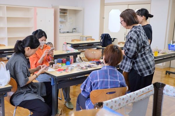 10月12日開催「はぐくむフェス」に向けて、制作活動中